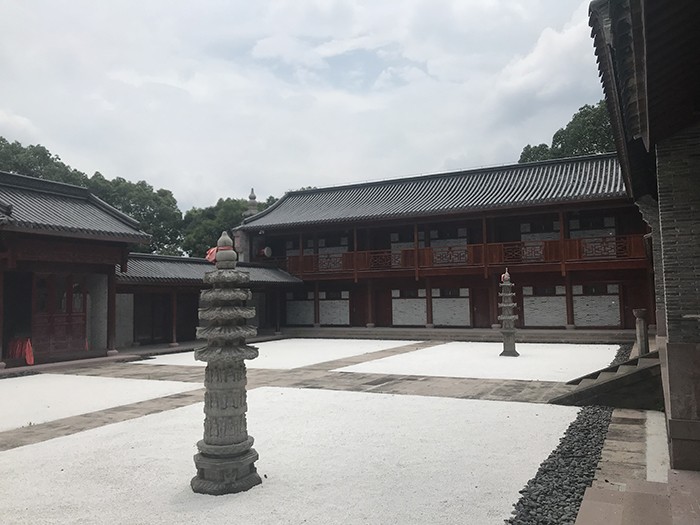 安徽省安慶三祖寺唐風建筑