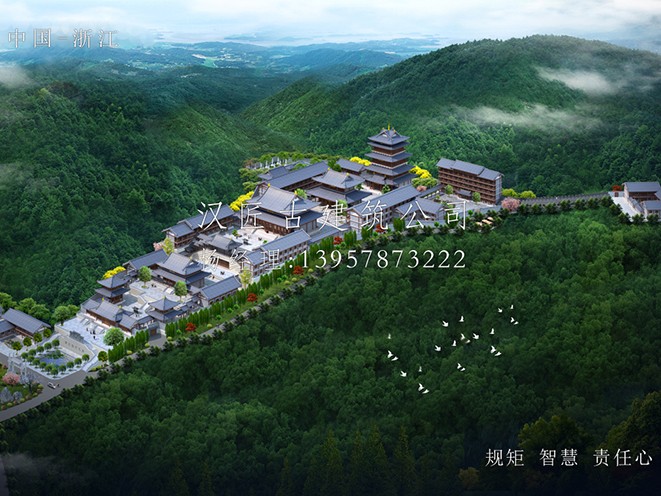 仿古寺廟設(shè)計案例精選，領(lǐng)略歷史建筑的獨特韻味與風(fēng)格之美