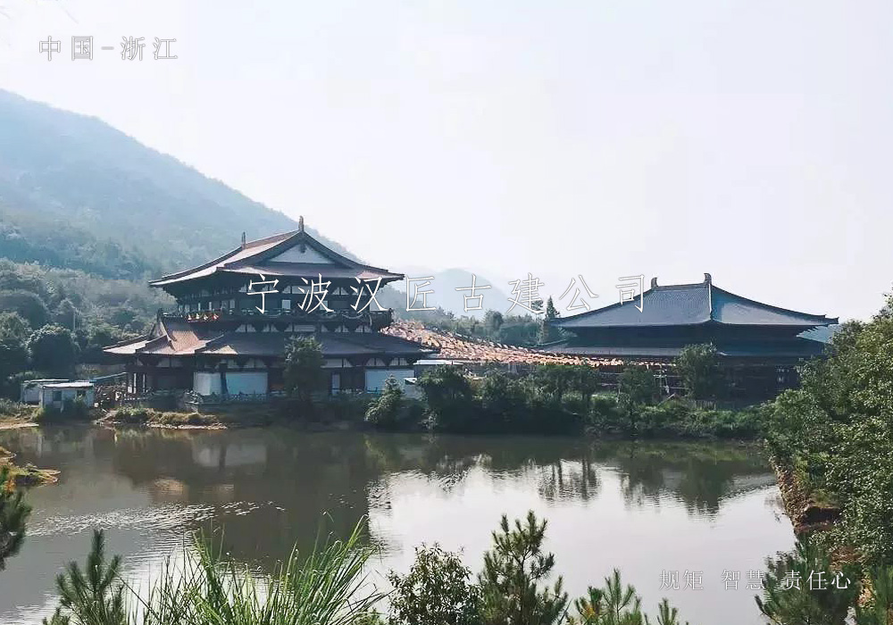 寺院重建規劃布局鳥瞰圖  第4張